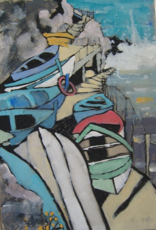 Cinqueterre Boats